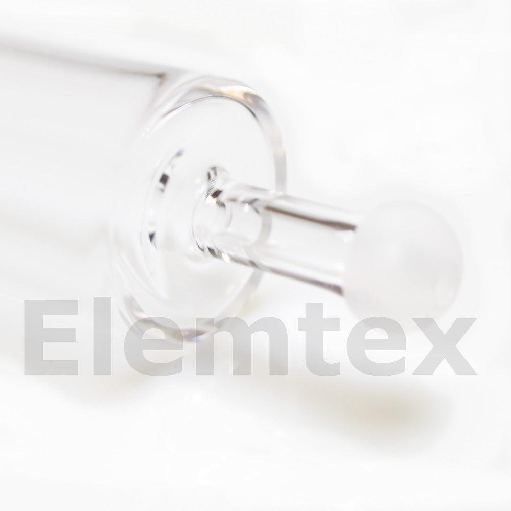 RT2002, Reduction tube quartz pyrocube 320 x 28 x 24mm, 23.00-1149