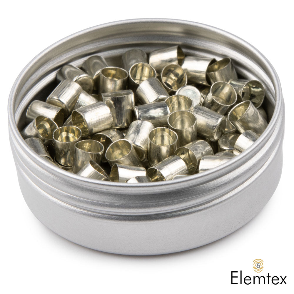 SE1412, Tin Capsules Smooth Wall Flat Base 4x3.5mm, 601-963