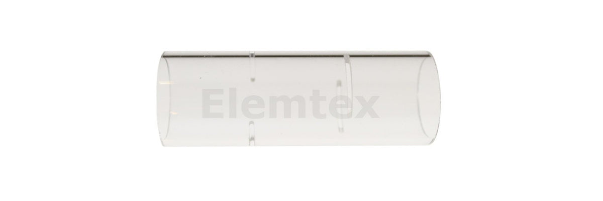 TL2001, Ash Finger quartz slitted open ends 60mm long, 11.00-1170/4