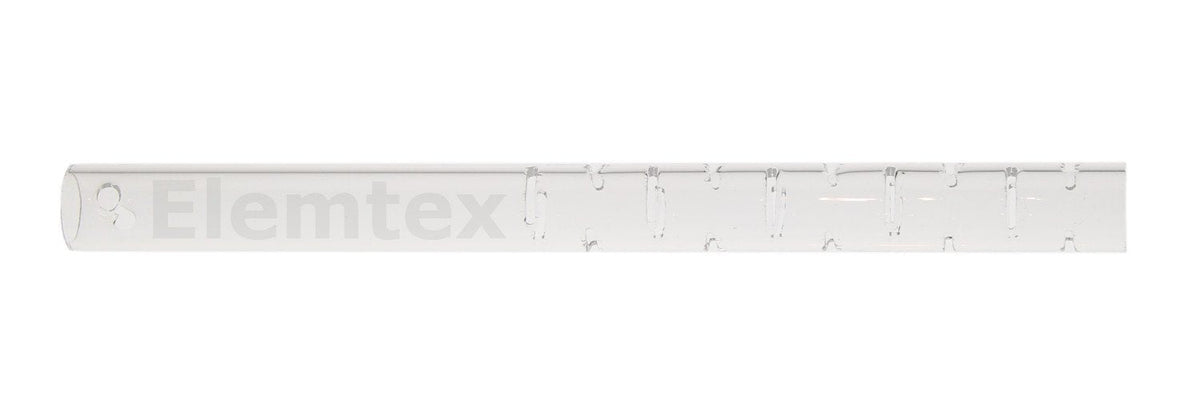 TL3000, Tube Liner quartz slitted open ends 180mm SC0011