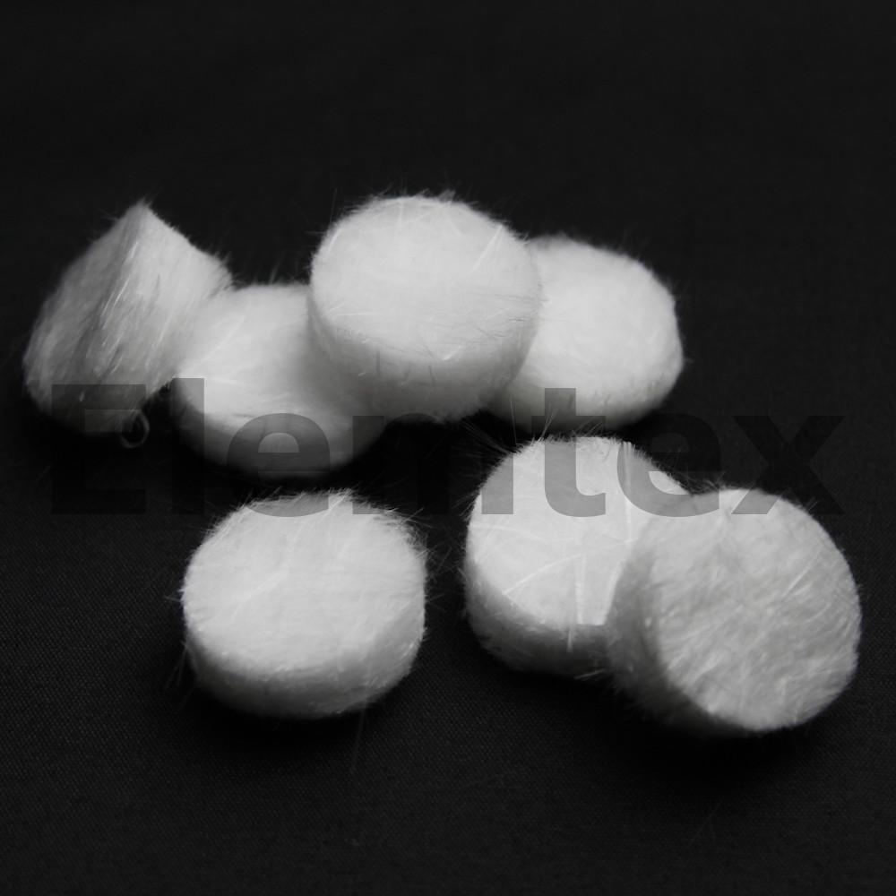 TP3000, Silica ( Quartz) Wool Discs 15mm diameter, 338 22210