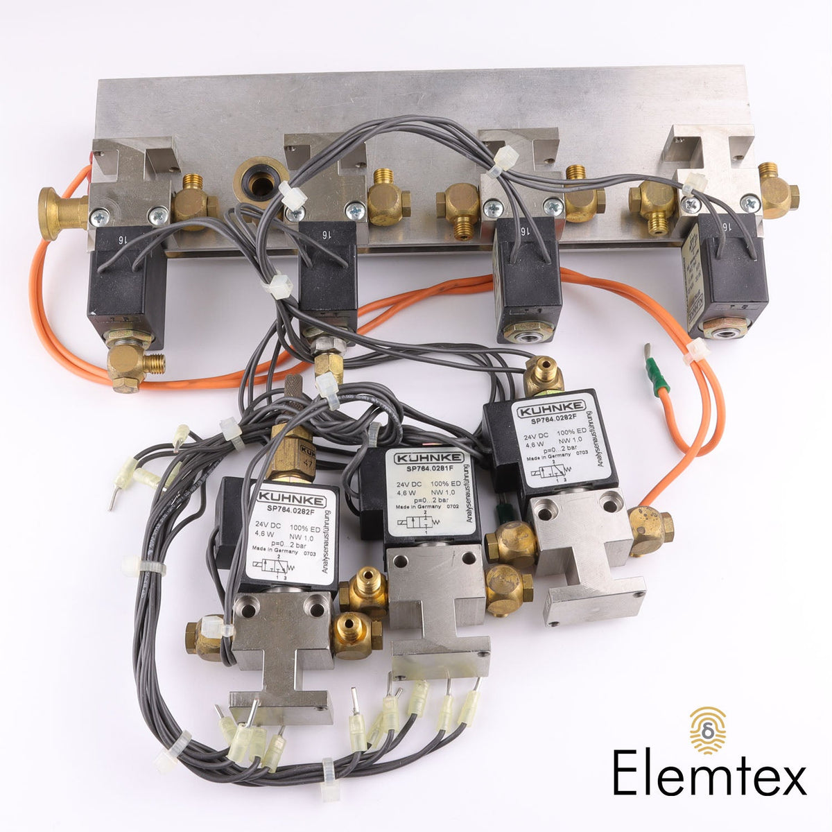 Solenoid Valves Bank for Elementar Vario EL III