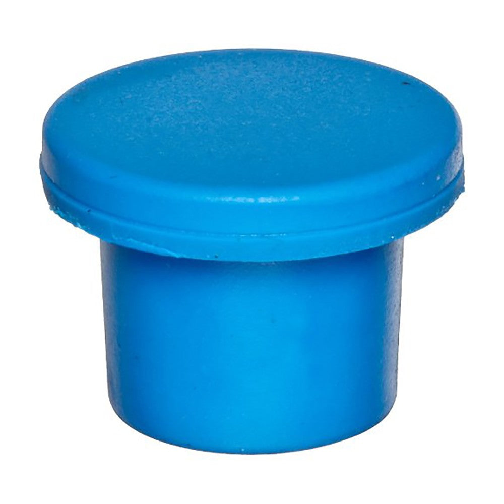Injection Septa Stopper, 20mm crimp, blue butyl rubber