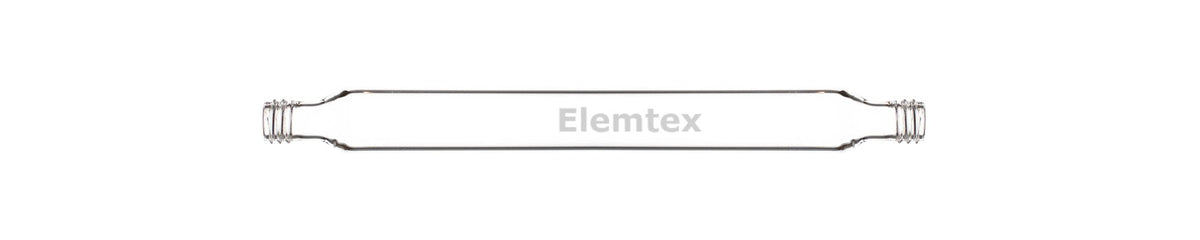 BG1004, Scrubbing Tube GL14 thread 220mm long wide body 20mm 281 13090, 071126
