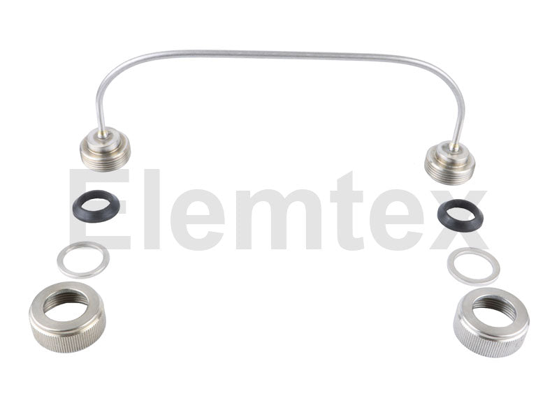 Reaction Tube Bridge, for Costech dual furnace system, Bottom 306001