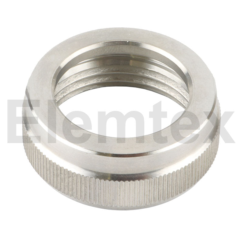 EA8101, Retaining Nut, Top , stainless steel, 1" , 35001427