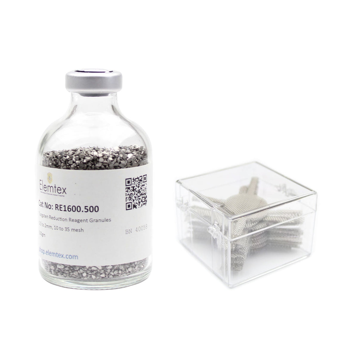 KT2000, Tungsten Kit Complete, 500gm of Tungsten + 25 Stainless Gauzes, 12.01-0045
