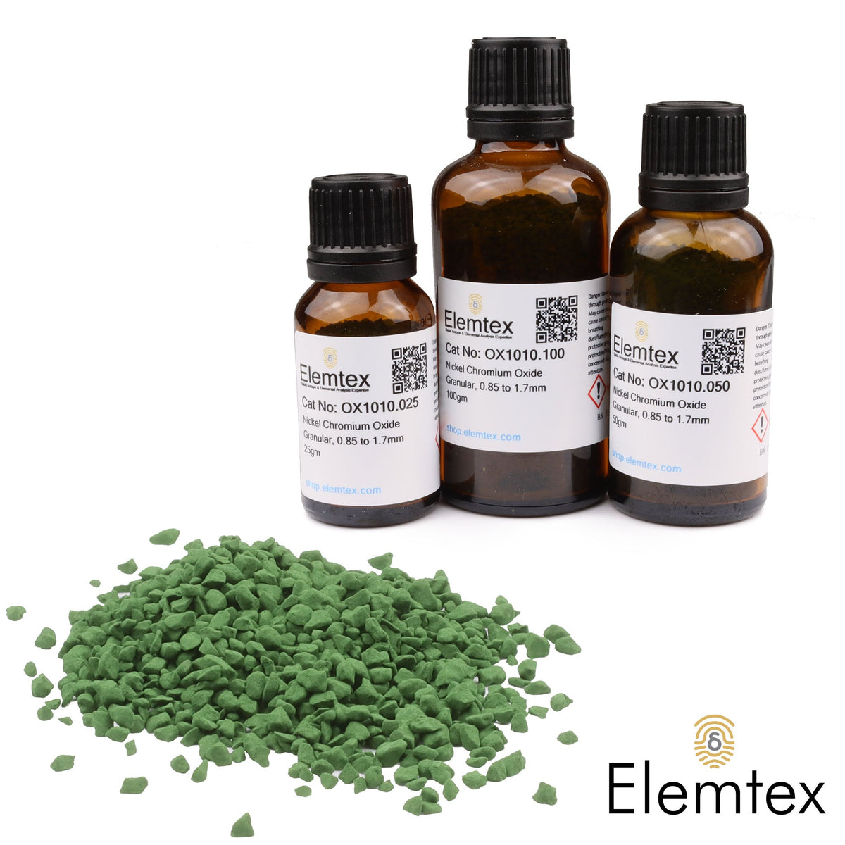 OX1010, Nickel Chromium Oxide Granular 0.85 to 1.7mm