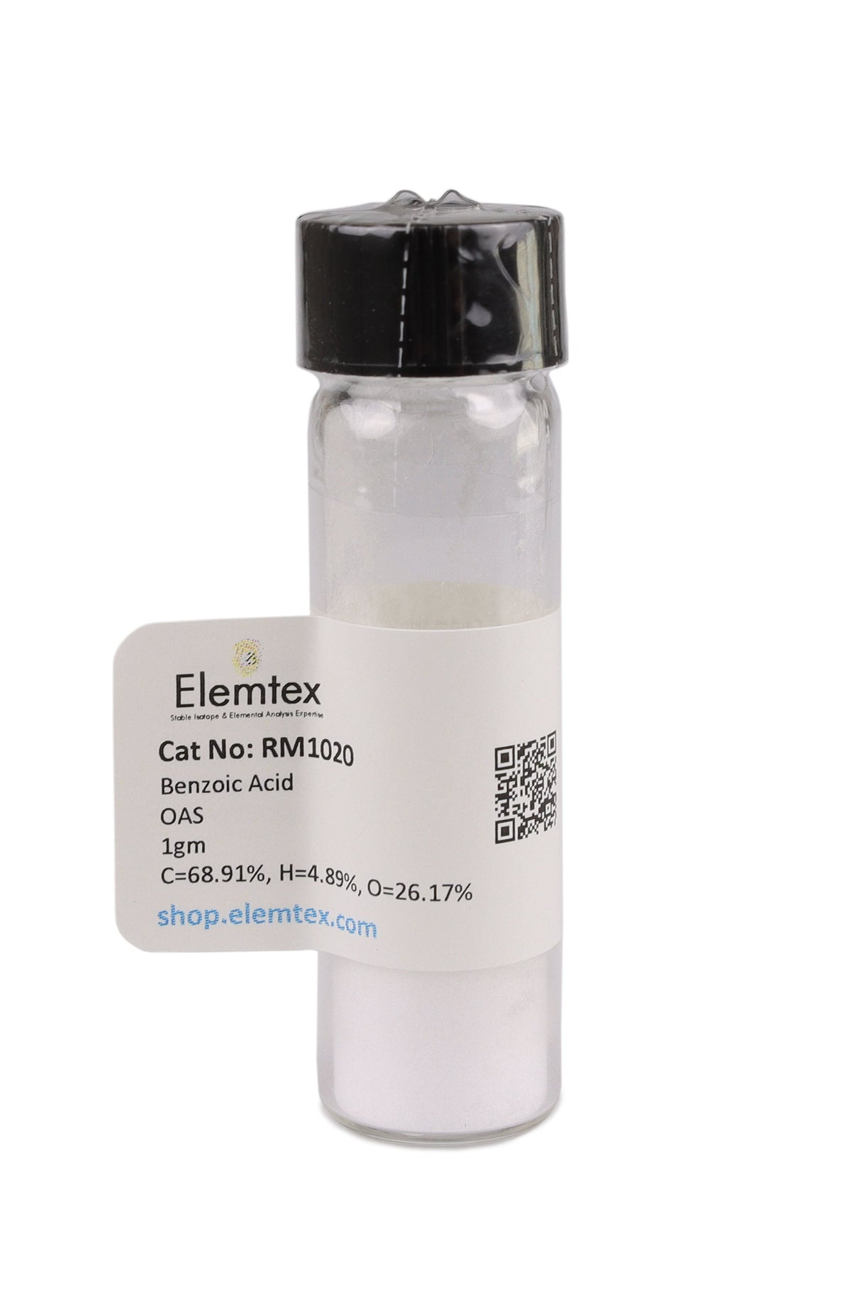 RM1020, Benzoic Acid, 33822500, 031043, SC0385