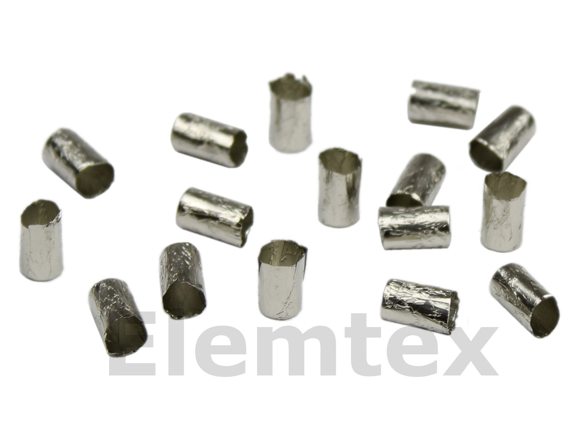 Tin Capsules 9x5mm Pressed