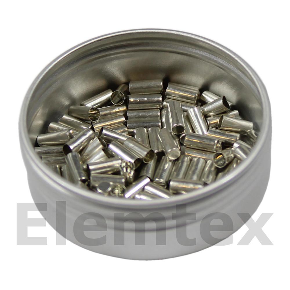 SE1400, Tin Capsules Smooth Wall Flat Base 5x2mm
