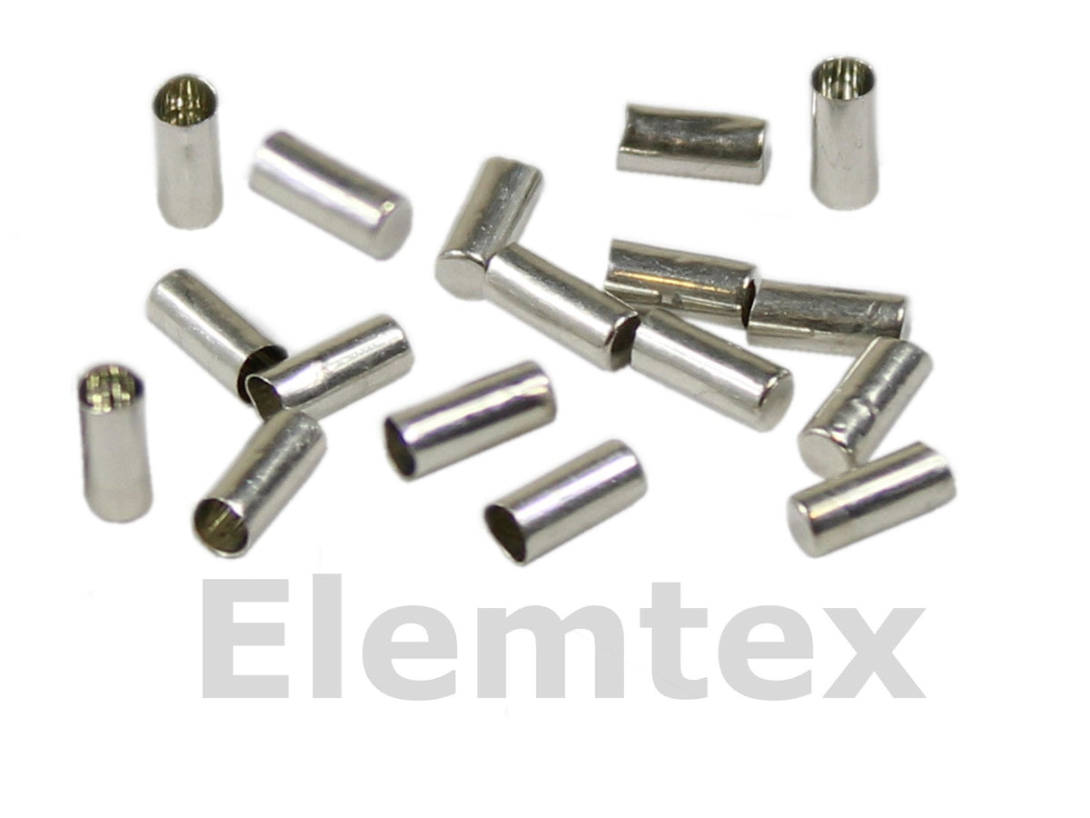SE1400, Tin Capsules Smooth Wall Flat Base 5x2mm