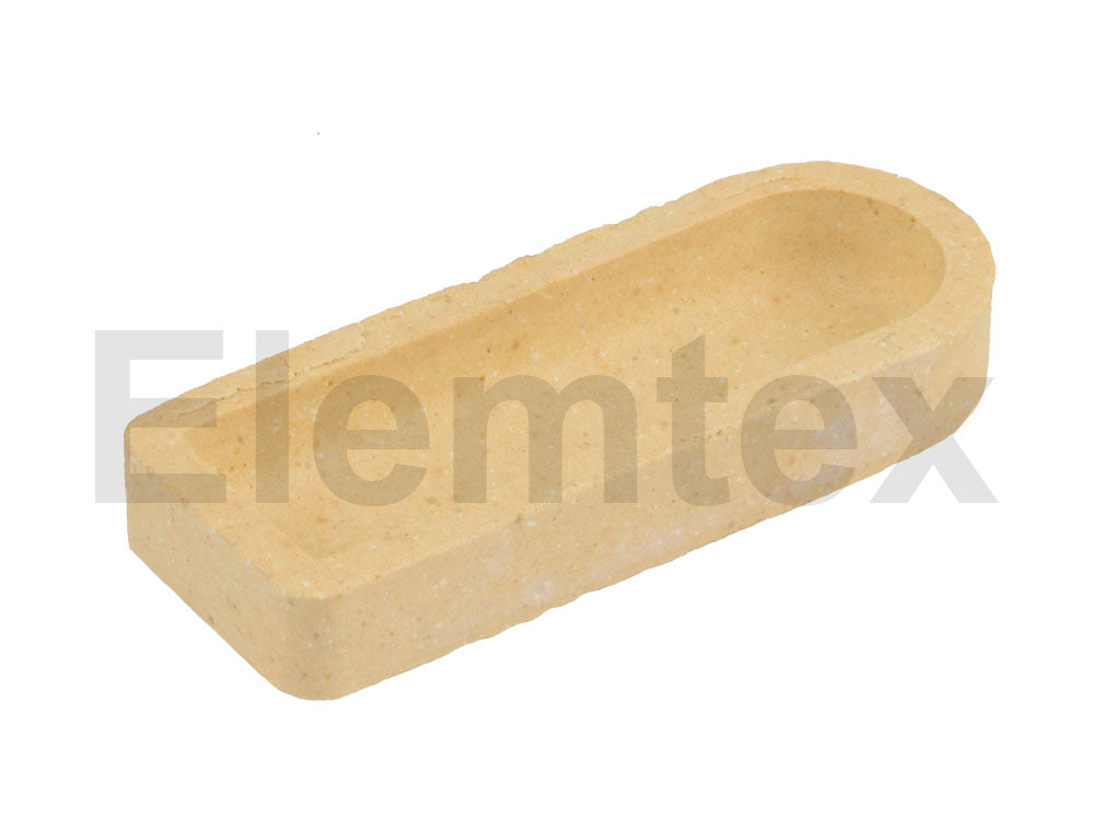 SE3800, Ceramic Combustion Boats Unglazed,  57 x 22 x 11mm, 529-204