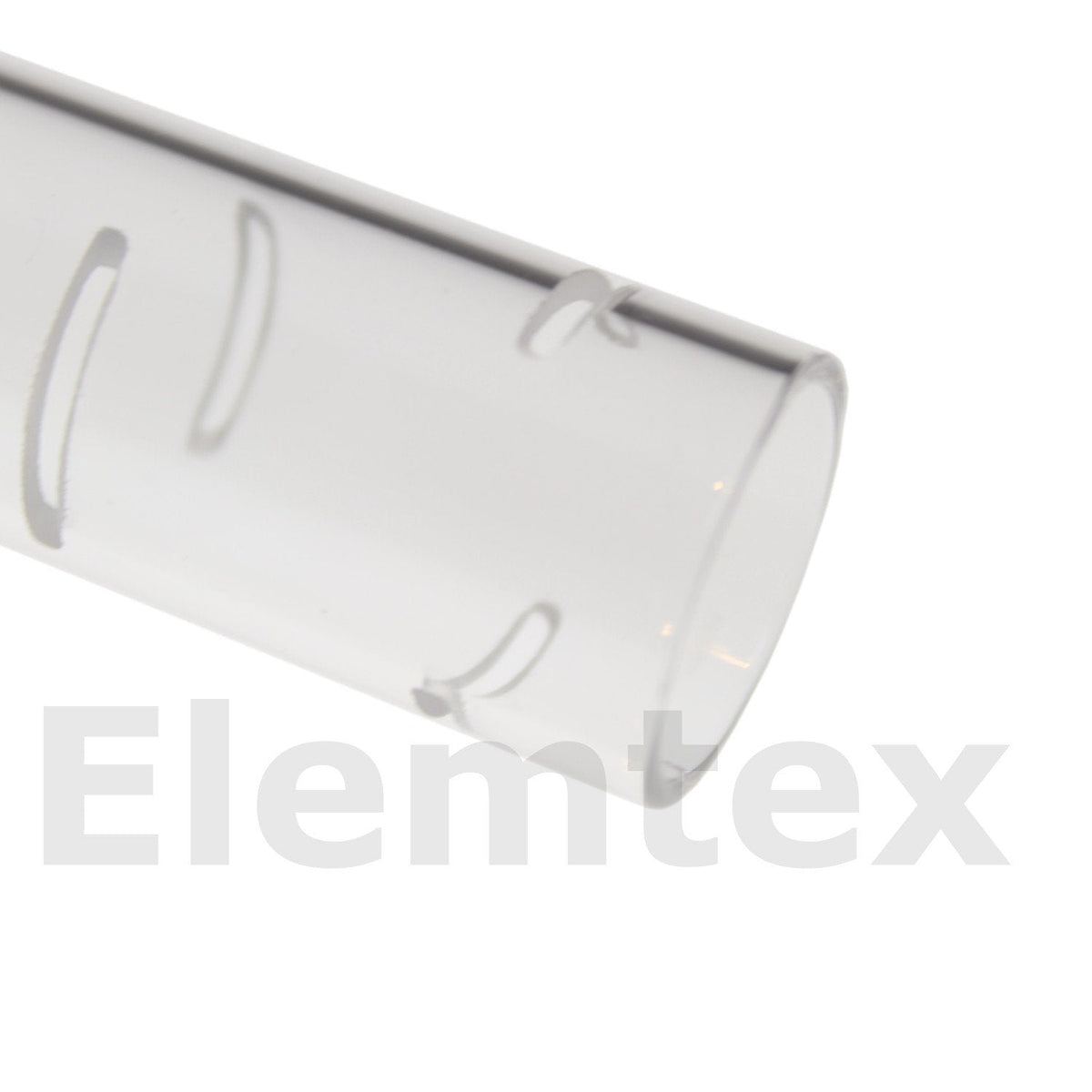 TL2002, Protection Tube, quartz slitted open ends 105mm,  11.00-1317/4